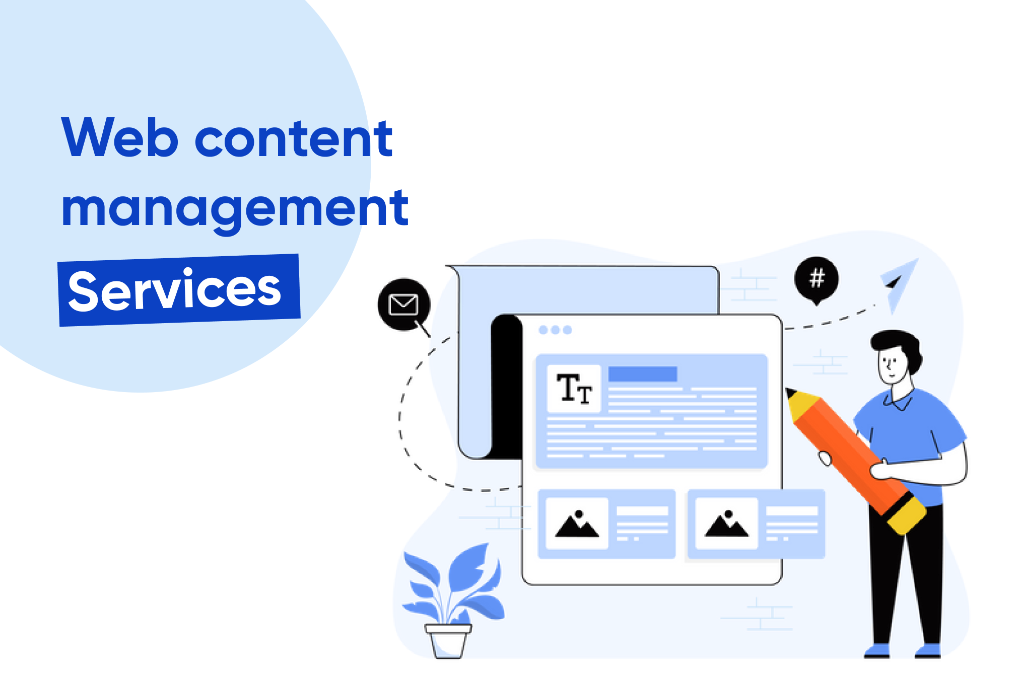 Web content management services
